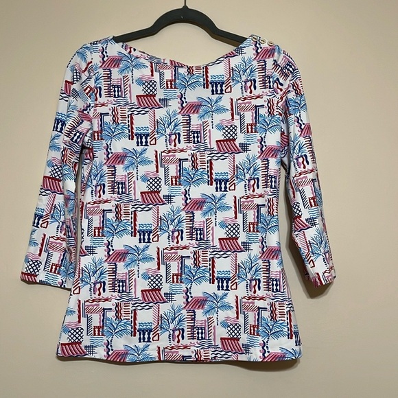J. McLaughlin Catalina Cloth Top Size Small - Picture 1 of 6